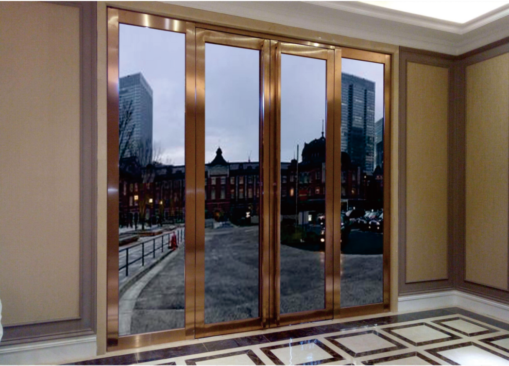 不锈钢玻璃防火门