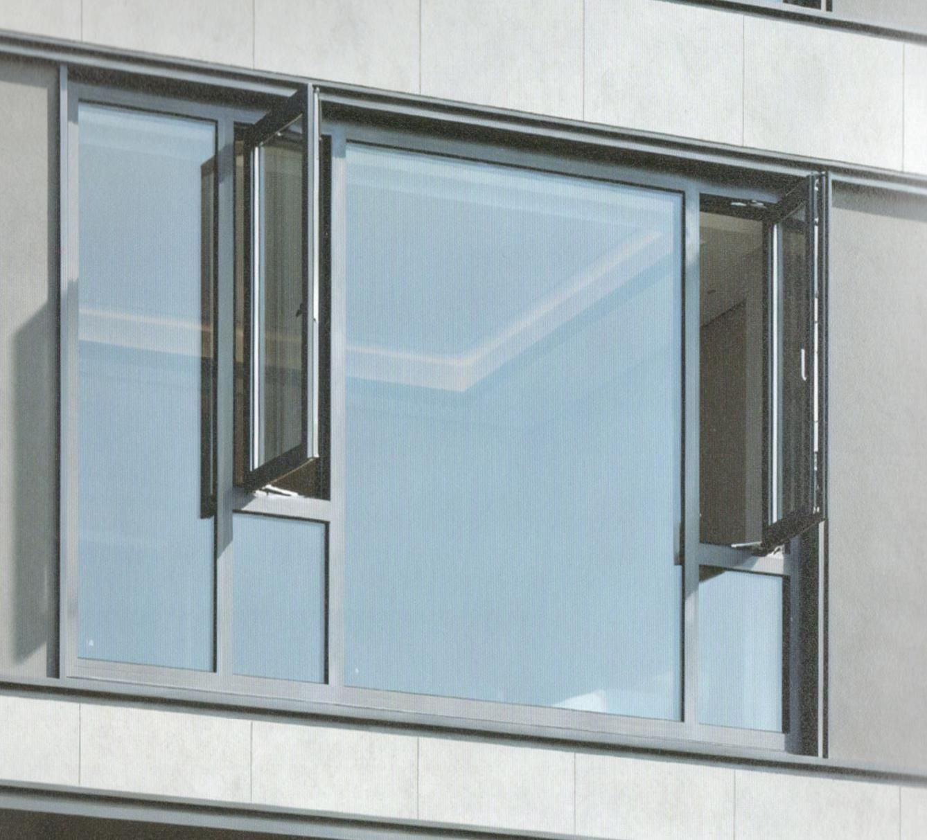 钢型材节能防火窗