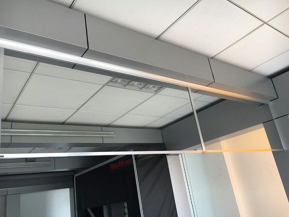 固定式刚性挡烟垂壁